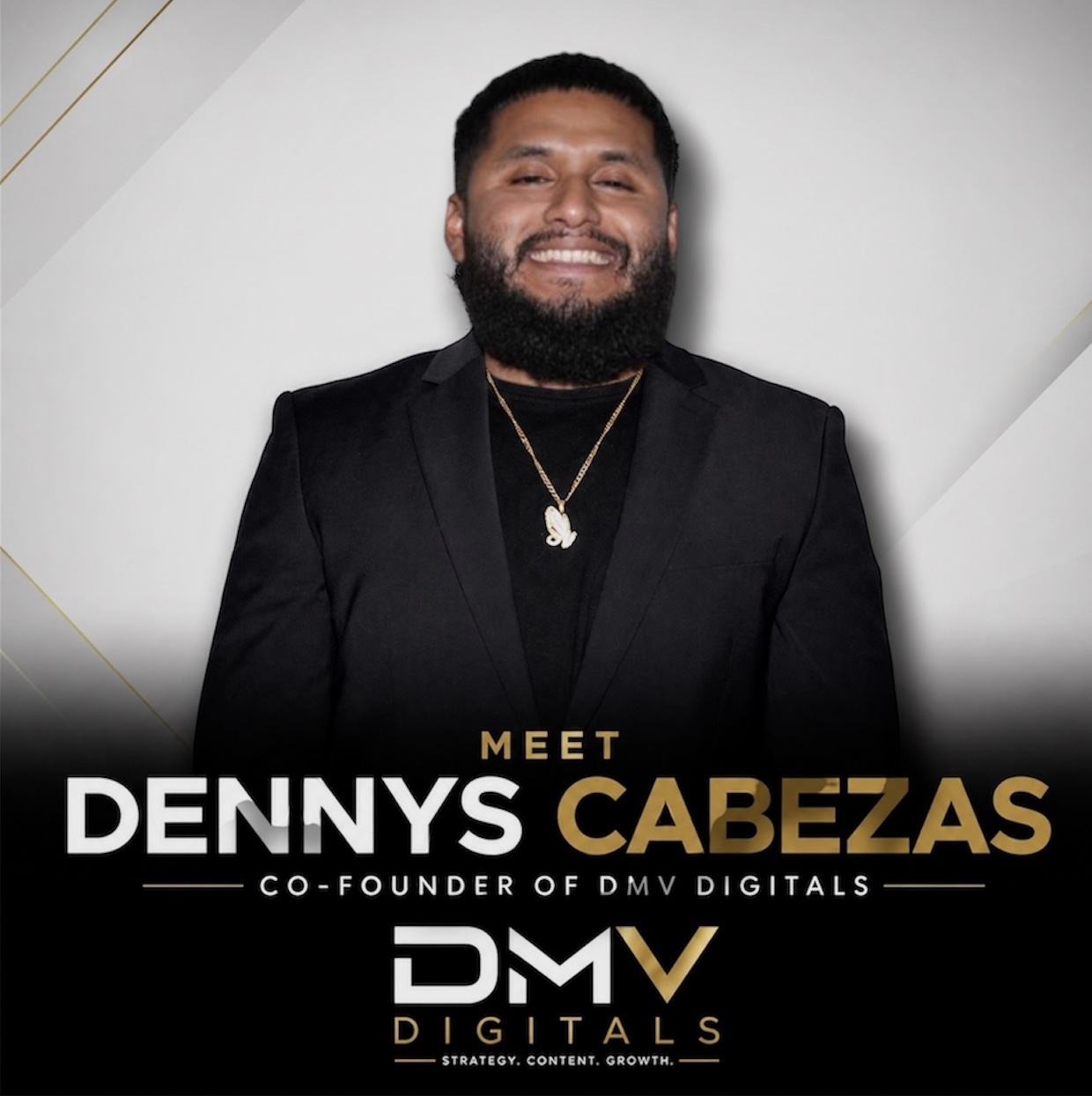 Dennys Cabezas, Co-Founder of DMV Digitals